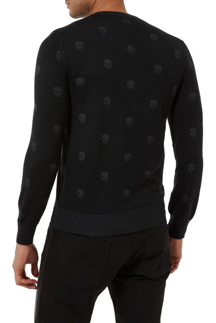 Skull Crewneck Sweater